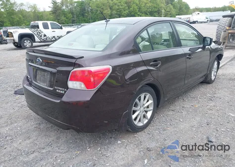 2012 Subaru Impreza 2.0I Premium from USA, damaged, VIN JF1GJAC66CH021643